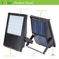 Durchfluten Sie 2015 neue CE Outdoor-solar-morgens bis abends Licht mit 7W solar panel(JR-PB001)
